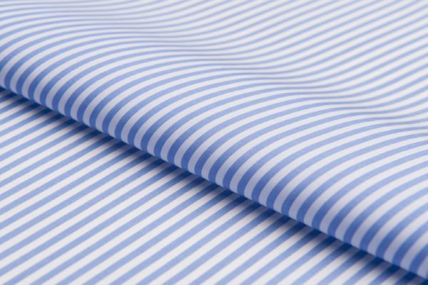 stripe poplin